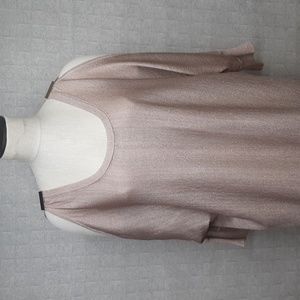 INC International Concepts Cold Shoulder Dolman Sleeve Sweater